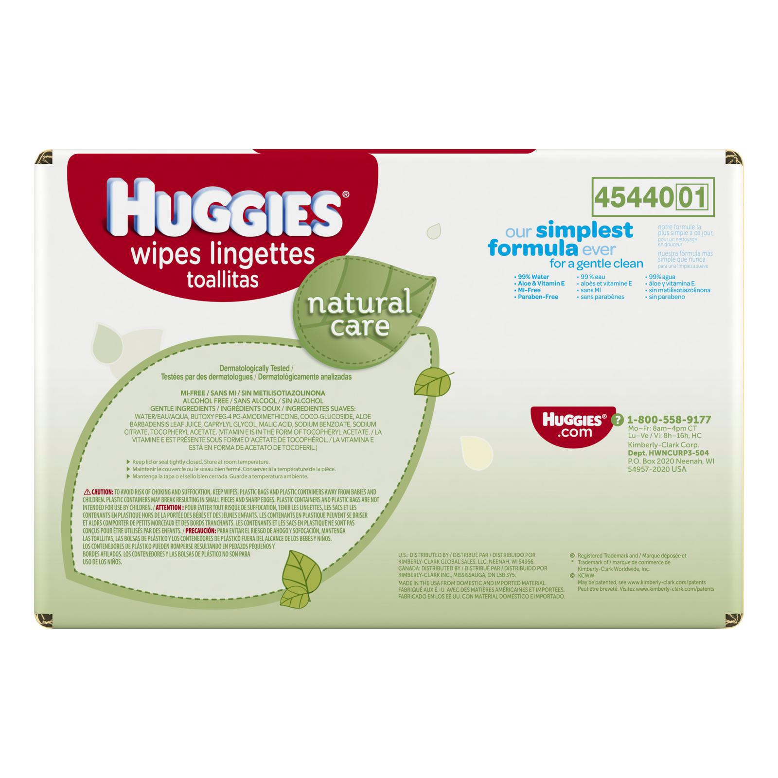 Huggies® Natural Care® Wipes - Child